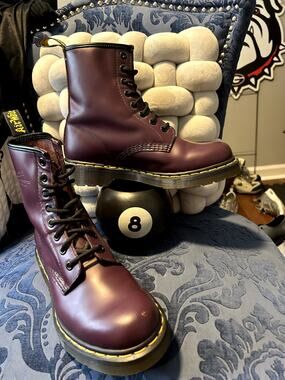 Dr Martens Purple Plum 1460 size 7/EU 38
